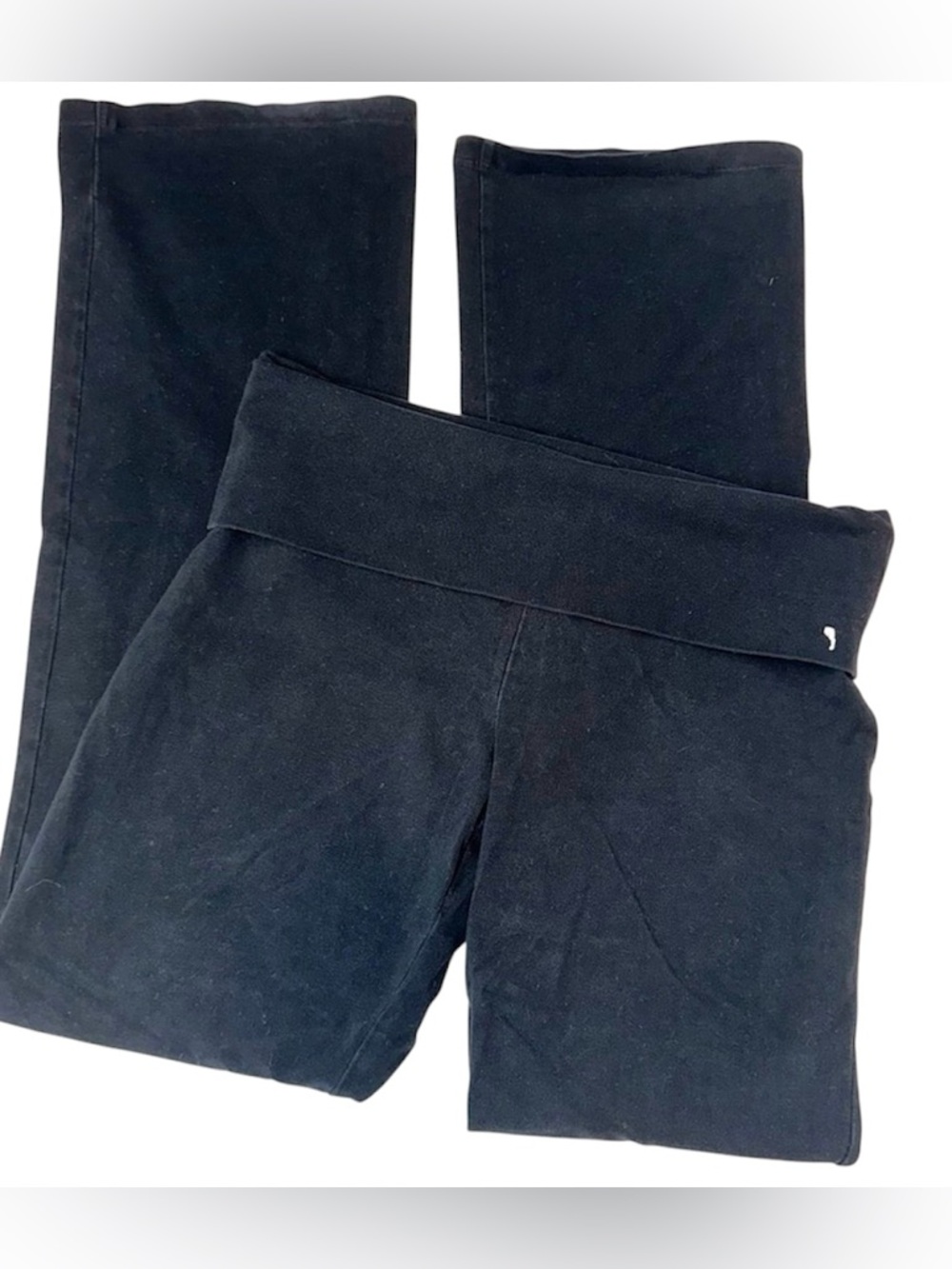 Y2K! VS PINK Fold Over Flare Yoga Pants!
